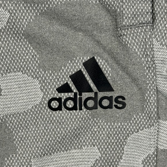 Adidas Men's Size XL W31 L30 Camo Jogger Pants Athletic Training Gym Gray Black - Picture 5 of 7